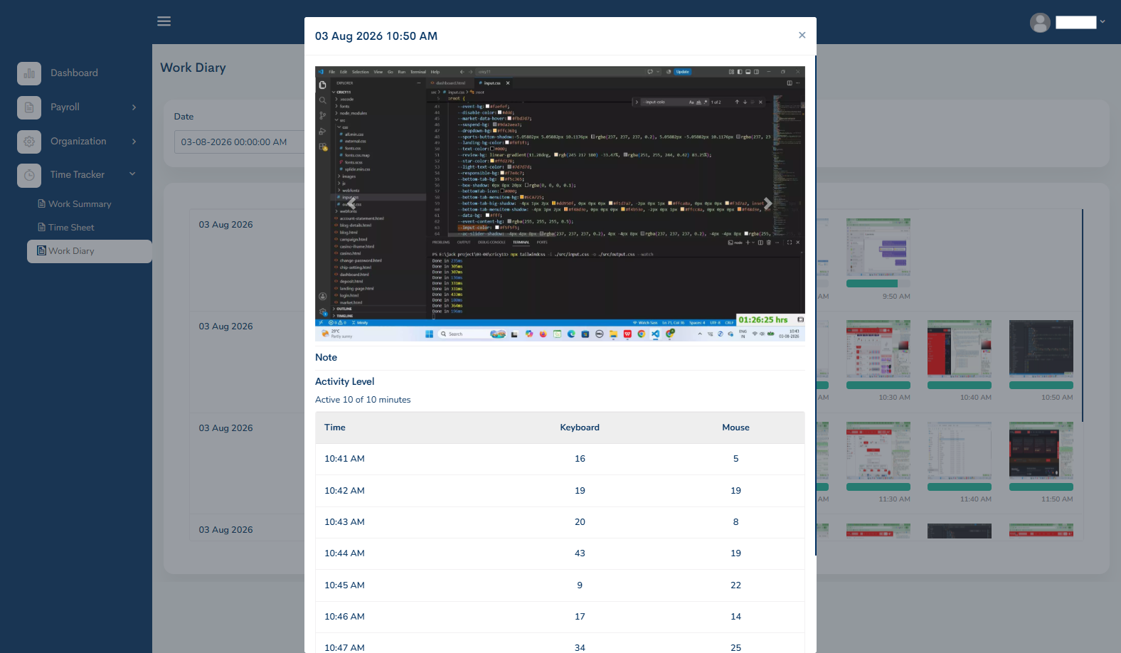 Activity Analytics